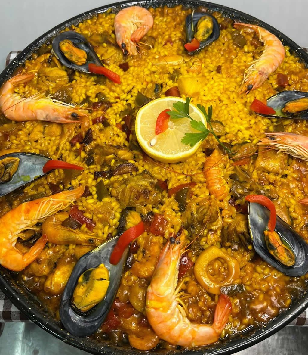 Paella mixta el manjar